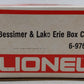 Lionel 6-9769 O Gauge Bessemer & Lake Erie Boxcar EX/Box