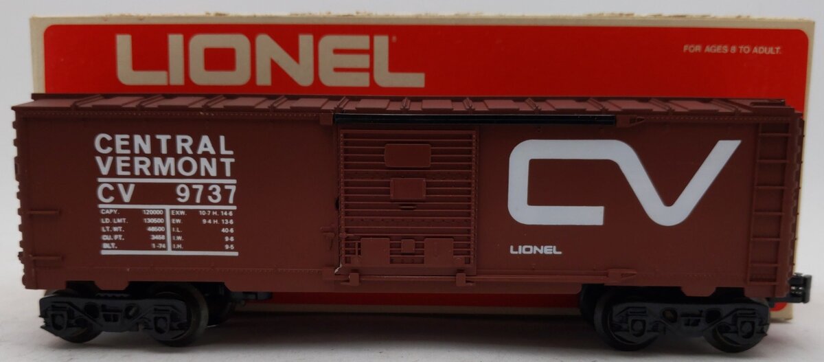 Lionel 6-9737 O Gauge Central Vermont Boxcar EX/Box
