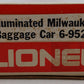 Lionel 6-9522 O Gauge Milwaukee Road Baggage Car #9522 EX/Box