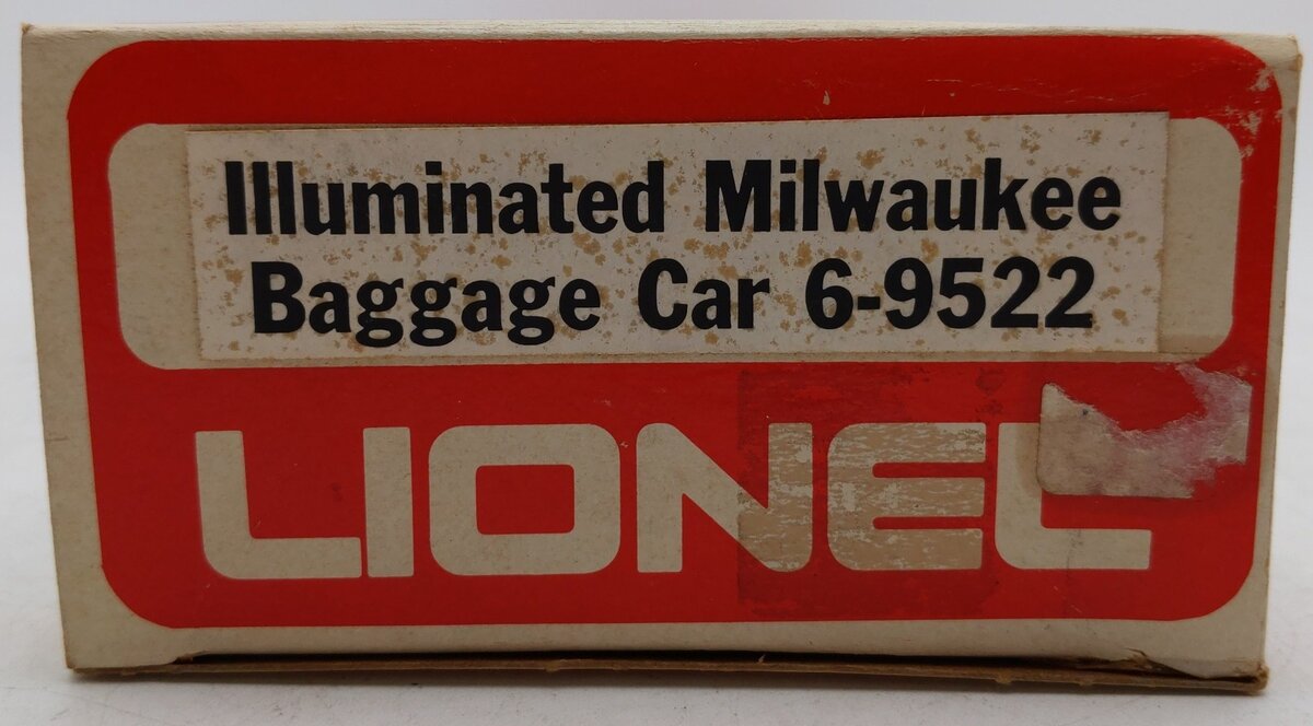 Lionel 6-9522 O Gauge Milwaukee Road Baggage Car #9522 EX/Box
