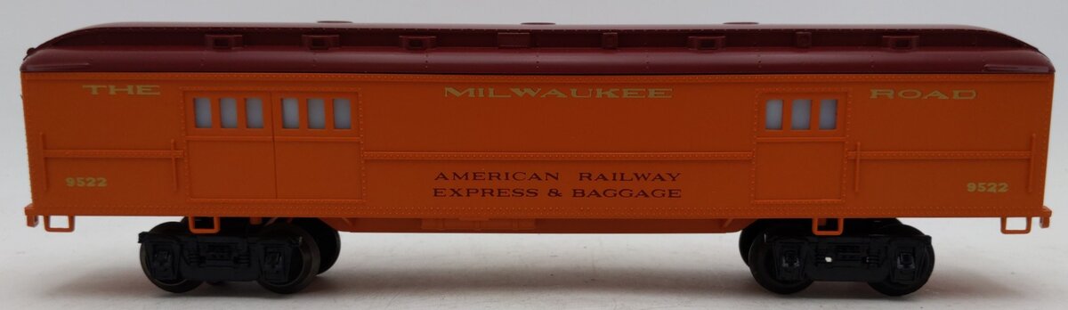 Lionel 6-9522 O Gauge Milwaukee Road Baggage Car #9522 EX/Box