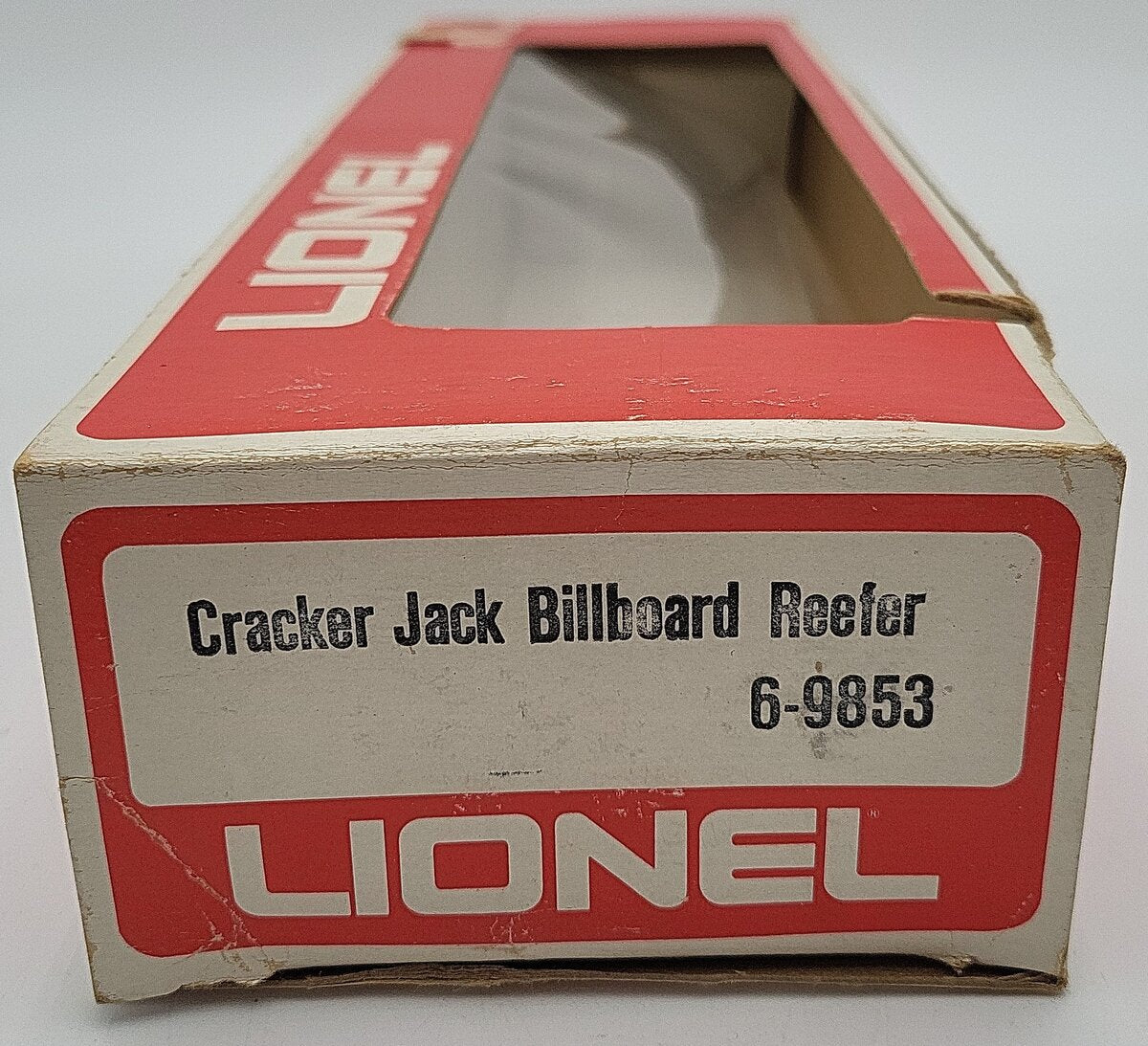 Lionel 6-9853 O Gauge Cracker Jack Billboard Reefer Car (Caramel) EX/Box
