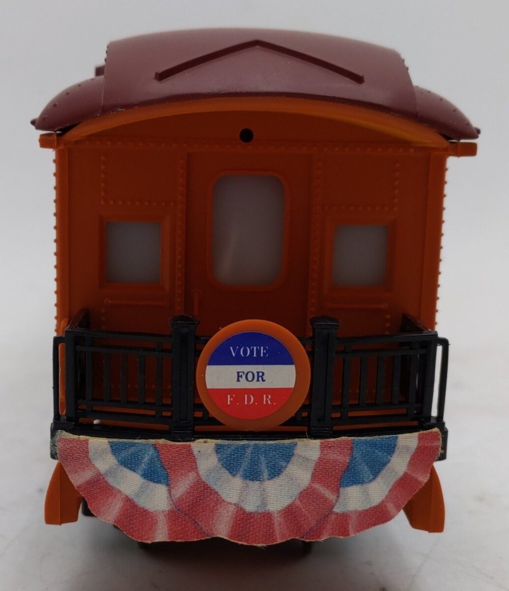 Lionel 6-9527 O Gauge Milwaukee Road FDR Campaign Observation Car EX/Box