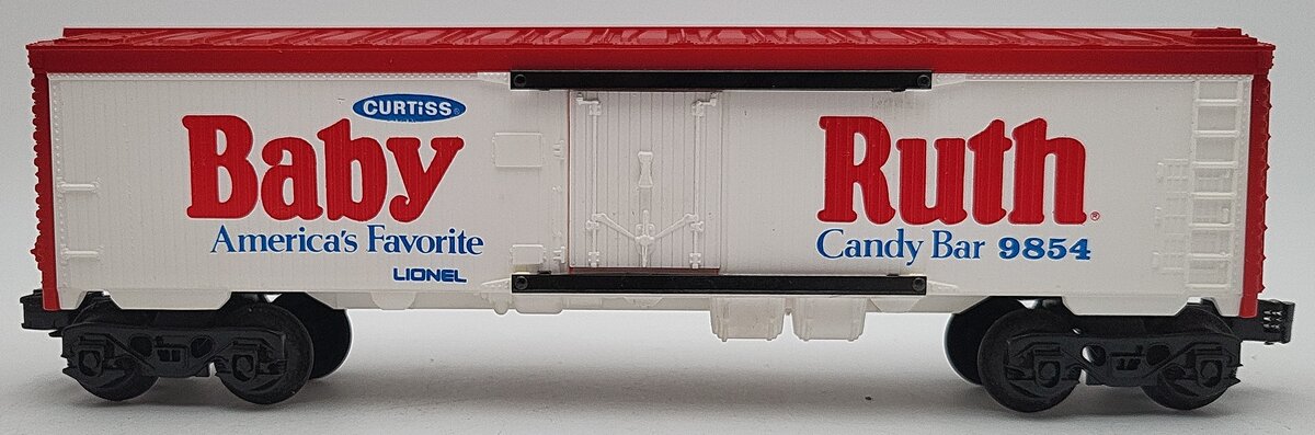 Lionel 6-9854 O Gauge Baby Ruth Billboard Reefer Car VG/Box