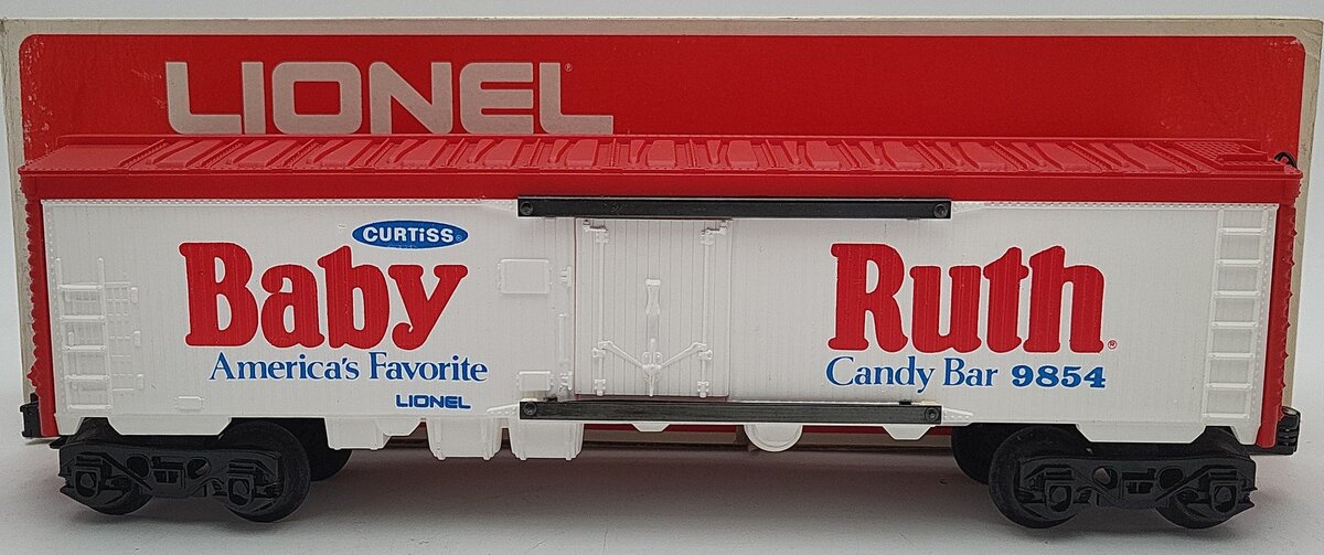 Lionel 6-9854 O Gauge Baby Ruth Billboard Reefer Car VG/Box