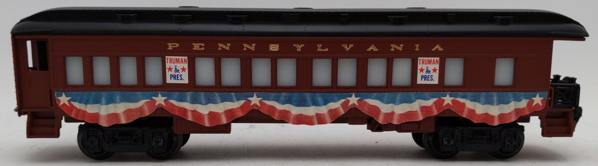 Lionel 6-9528 O Gauge Pennsylvania President Truman Campaign Car EX/Box