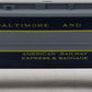 Lionel 6-9523 O Gauge Baltimore & Ohio Baggage Car EX/Box