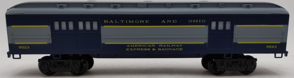 Lionel 6-9523 O Gauge Baltimore & Ohio Baggage Car EX/Box