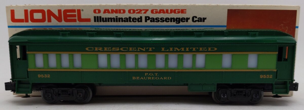 Lionel 6-9532 O Gauge Southern Crescent "P.G.T. Beauregard" Passenger Car #9532 EX/Box