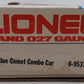 Lionel 6-9537 O Gauge Blue Comet "Halley" Combine Car EX/Box