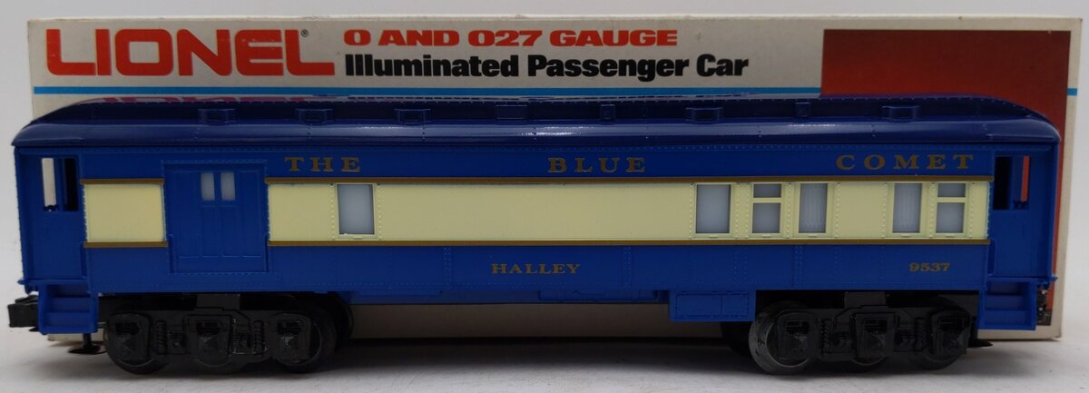 Lionel 6-9537 O Gauge Blue Comet "Halley" Combine Car EX/Box