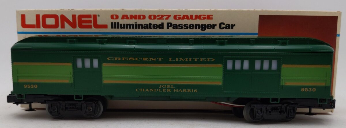 Lionel 6-9530 O Gauge Southern Crescent "Joel Chandler Harris" Baggage Car EX/Box