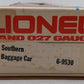 Lionel 6-9530 O Gauge Southern Crescent "Joel Chandler Harris" Baggage Car EX/Box