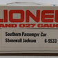 Lionel 6-9533 O Gauge Southern "Stonewall Jackson" Crescent Passenger Car #9533 EX/Box