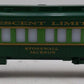 Lionel 6-9533 O Gauge Southern "Stonewall Jackson" Crescent Passenger Car #9533 EX/Box