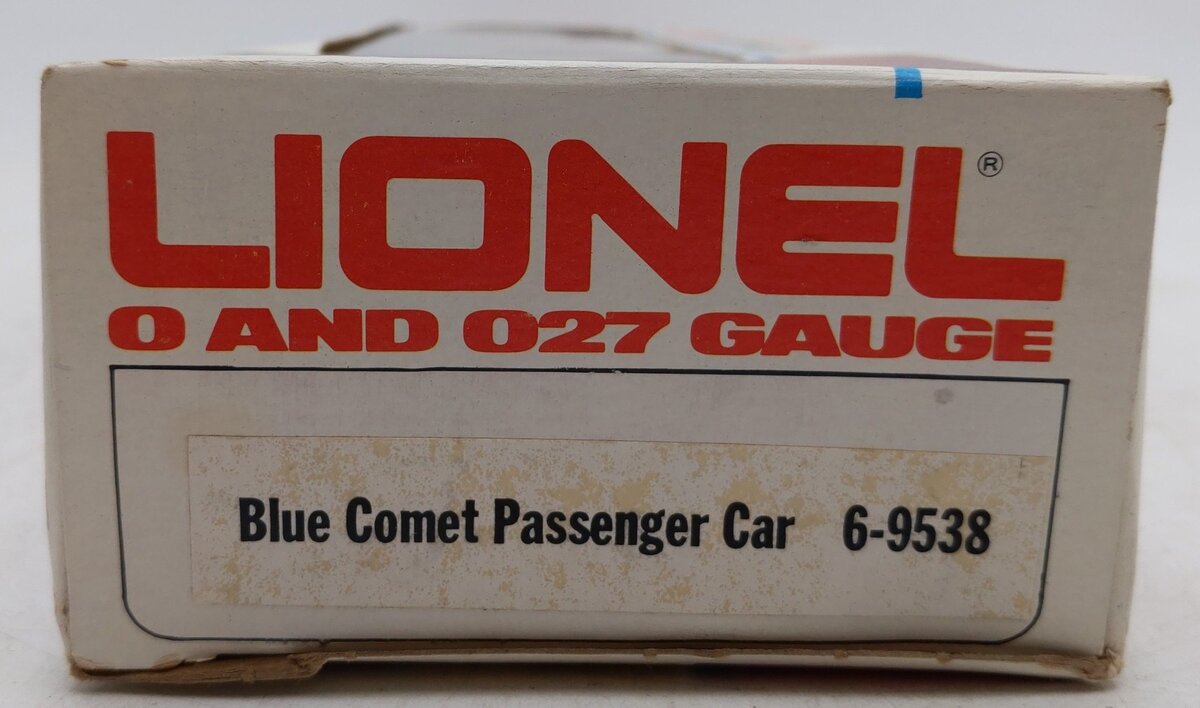 Lionel 6-9538 O Gauge Blue Comet "Faye" Pullman Passenger Car #9538 EX/Box