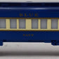 Lionel 6-9538 O Gauge Blue Comet "Faye" Pullman Passenger Car #9538 EX/Box