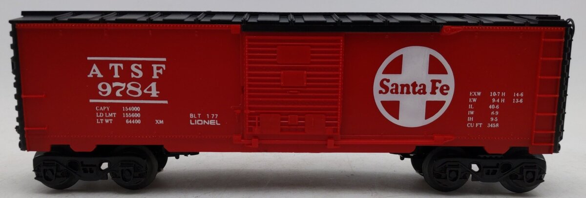 Lionel 6-9784 O Gauge Santa Fe Box Car VG/Box