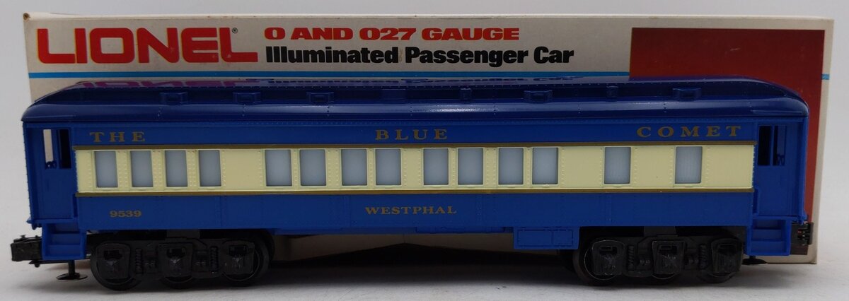 Lionel 6-9539 O Gauge The Blue Comet 