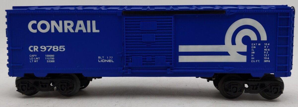 Lionel 6-9785 O Gauge Conrail Boxcar #CR9785 VG