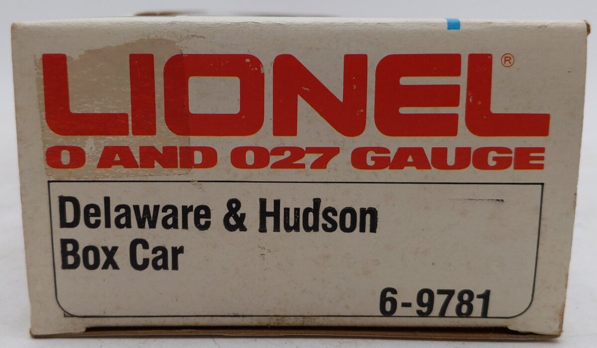 Lionel 6-9781 O Gauge Delaware & Hudson Boxcar EX/Box