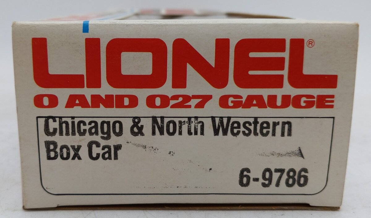 Lionel 6-9786 O Gauge Chicago & North Western Boxcar #9786 EX/Box