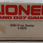 Lionel 6-9879 O Hills Bros. Coffee Billboard Reefer Car EX/Box