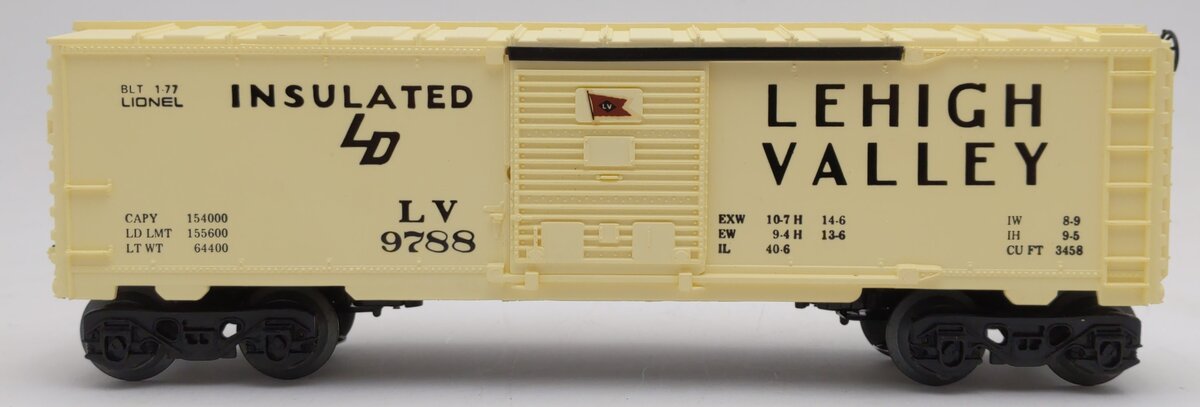 Lionel 6-9788 O Gauge Lehigh Valley Boxcar VG/Box