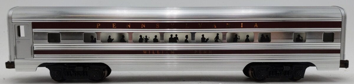 Lionel 6-9571 O Gauge Pennsylvania RR "William Penn" Aluminum Passenger Car EX/Box