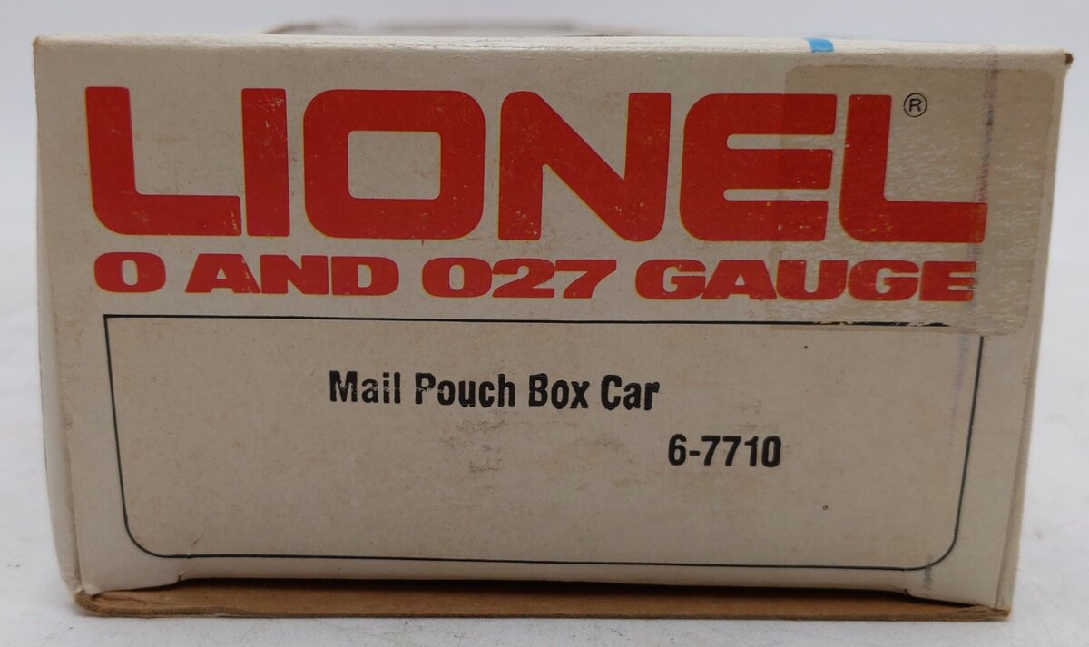 Lionel 6-7710 O Gauge Mail Pouch Refrigerator Car EX/Box