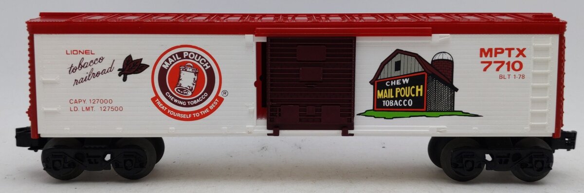 Lionel 6-7710 O Gauge Mail Pouch Refrigerator Car EX/Box