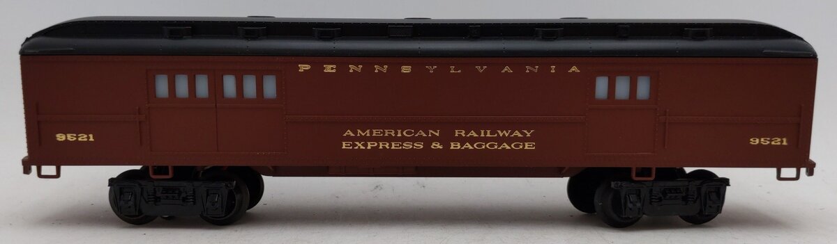 Lionel 6-9521 O Gauge Pennsylvania Illuminated Baggage Car #9521 EX/Box