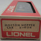 Lionel 6-9114 O Gauge Morton Salt Covered 4-Bay Hopper LN/Box