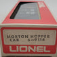 Lionel 6-9114 O Gauge Morton Salt Covered 4-Bay Hopper LN/Box