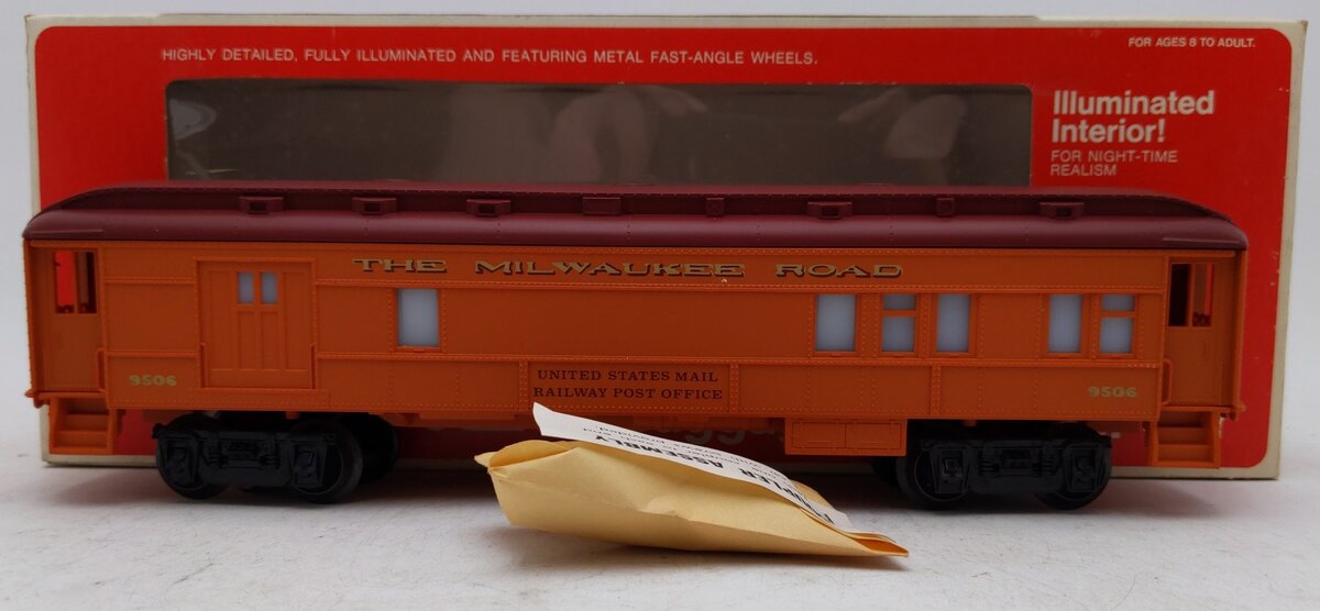 Lionel 6-9506 O Gauge Milwaukee Road Combine Car EX/Box