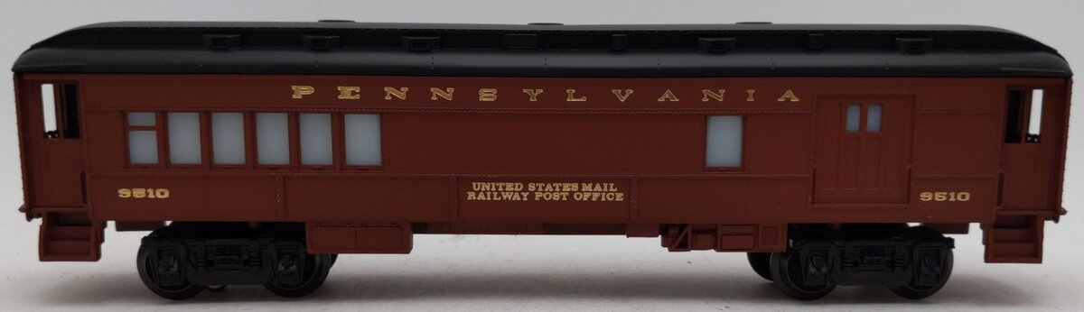 Lionel 6-9510 O Gauge Pennsylvania Mail Combo Baggage/Passenger Car EX/Box