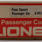 Lionel 6-9513 O Gauge Pennsylvania "Penn Square" Pullman Passenger Car EX/Box