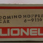 Lionel 6-9116 O Gauge Domino Sugar 4-Bay Hopper #9116 LN/Box