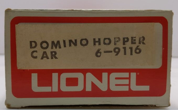 Lionel 6-9116 O Gauge Domino Sugar 4-Bay Hopper #9116 LN/Box