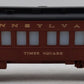 Lionel 6-9514 O Gauge Pennsylvania "Times Square" Pullman Passenger Car EX/Box
