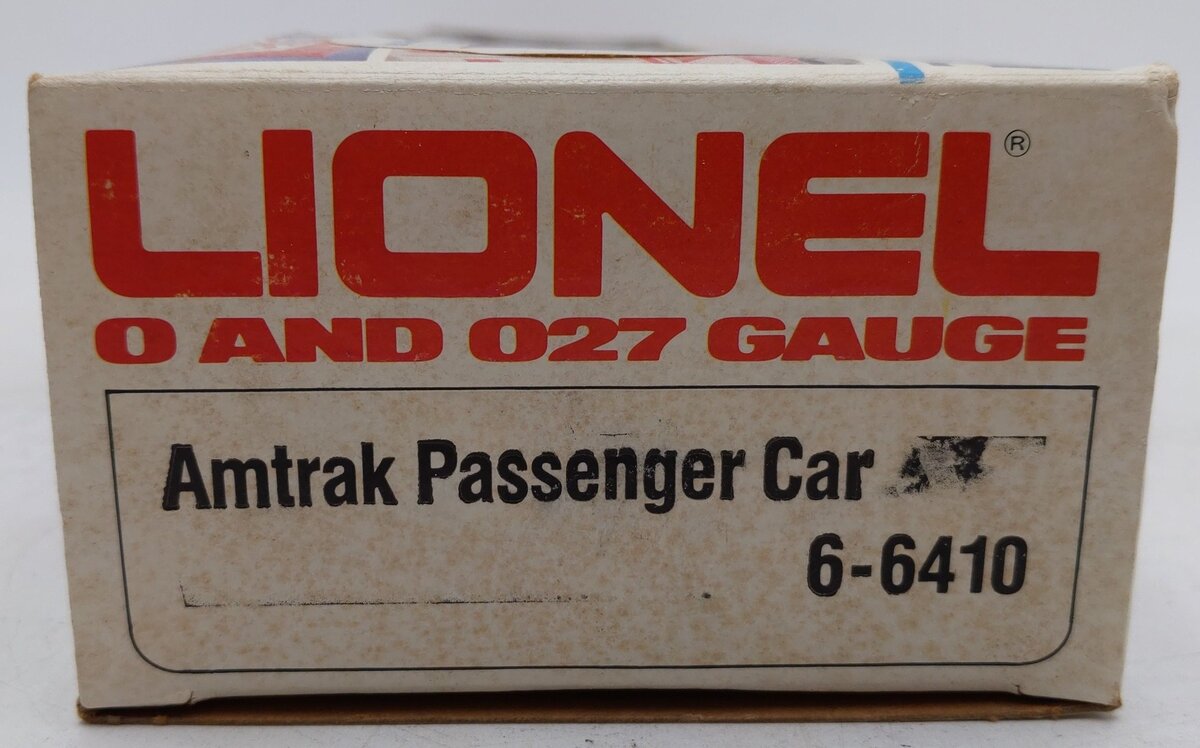 Lionel 6-6410 O Gauge Amtrak Streamlined Pullman Car #6410 EX/Box