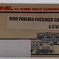 Lionel 6-8764 O Gauge Baltimore & Ohio RDC Budd Powered  Passenger Car #8764 VG/Box