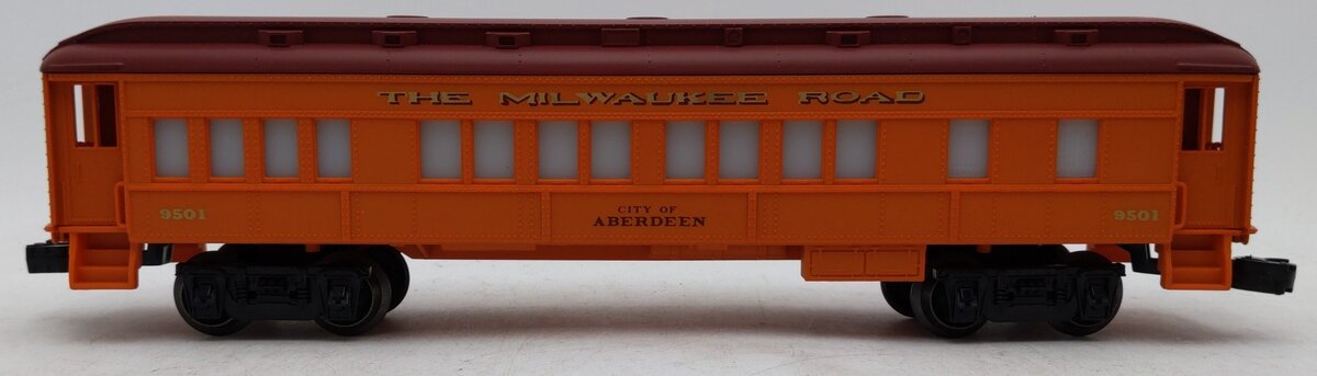 Lionel 6-9501 O Gauge Milwaukee Road Aberdeen Passenger Car EX/Box