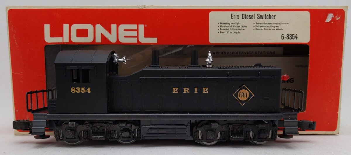 Lionel 6-8354 O Gauge Erie NW-2 Diesel Locomotive Switcher #8354 VG/Box