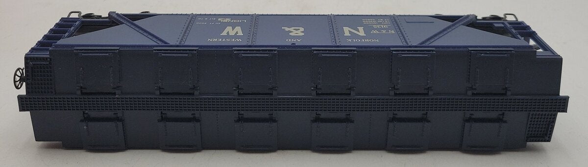 Lionel 6-9135 O Gauge Norfolk & Western Covered 4-Bay Hopper VG/Box