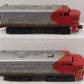 Lionel 218 Vintage O Santa Fe Alco AA Diesel Locomotive Set VG