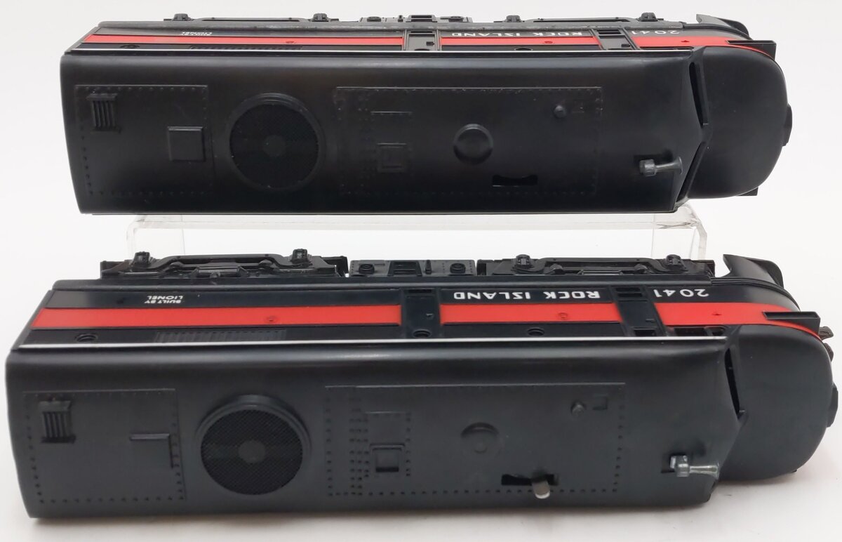 Lionel 2041 Vintage O Rock Island Alco FA AA Diesel Locomotive Set VG
