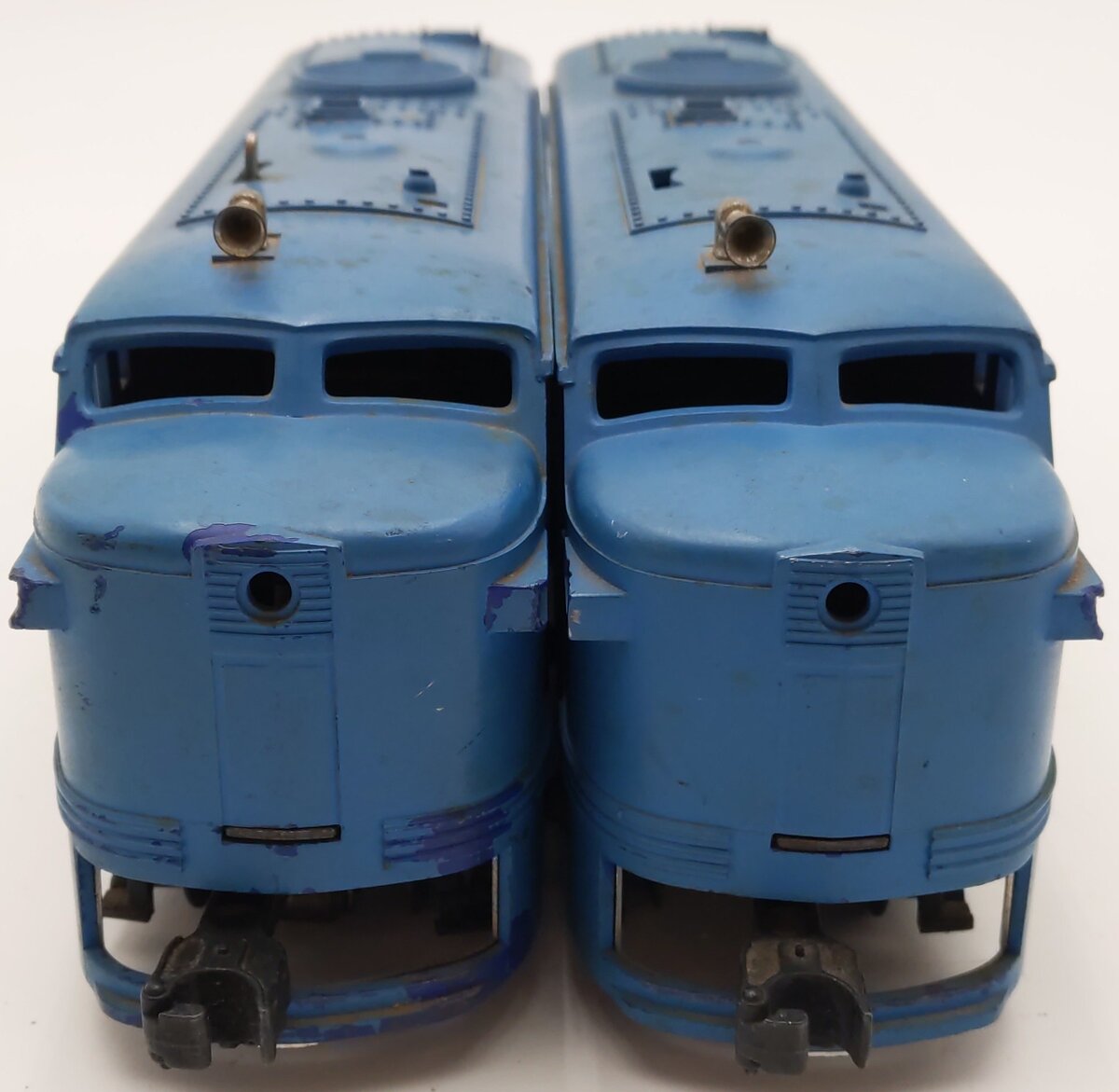 Lionel 205 Vintage O Missouri Pacific Alco AA Diesel Locomotive Set VG