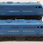 Lionel 205 Vintage O Missouri Pacific Alco AA Diesel Locomotive Set VG