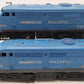 Lionel 205 Vintage O Missouri Pacific Alco AA Diesel Locomotive Set VG